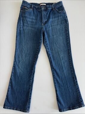 Lee Women's Dark Blue Relaxed Bootcut